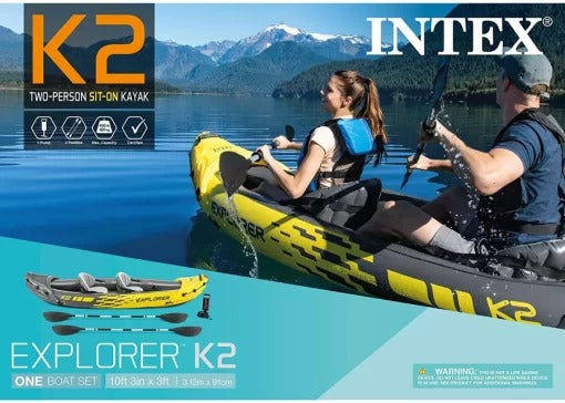 Clearance Sale – 50%? Intex Explorer K2 Kayak