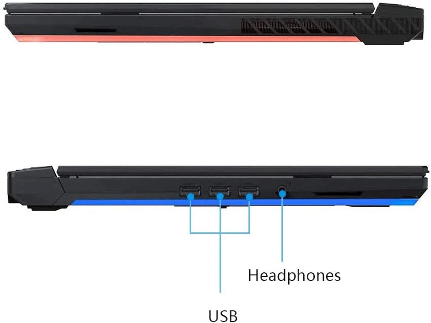 ASUS ROG G531GT 15.6 Inch FHD Gaming Laptop (9th Gen Intel 6-Core i7-9750H up to 4.50 GHz, 16GB DDR4 RAM, 512GB SSD + 1TB HDD, GeForce GTX 1650, RGB Backlit Keyboard, Windows 10) (Black)