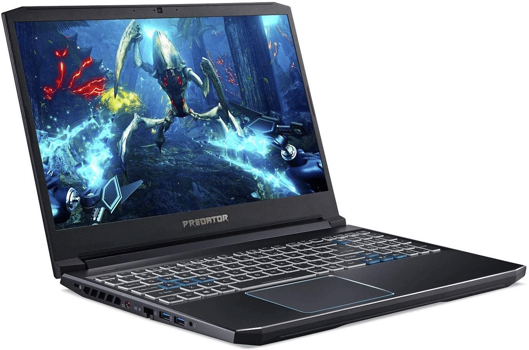 300 Gaming Laptop PC, 15.6" Full HD 144Hz 3ms IPS Display, Intel i7-9750H, GeForce GTX 1660 Ti 6GB, 16GB DDR4, 256GB NVMe SSD, Backlit Keyboard, PH315-52-78VL