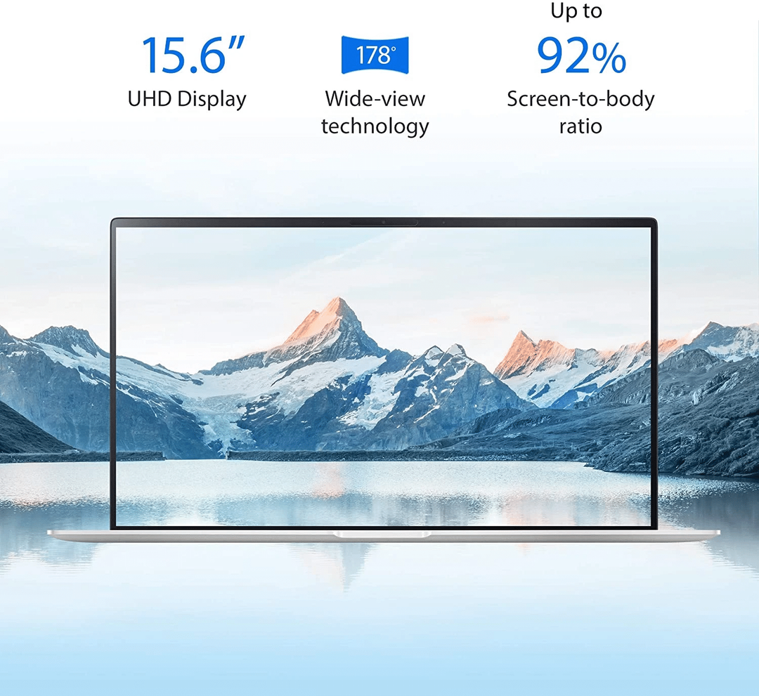 ASUS UX534FTC-AS77 ZenBook 15 Laptop, 15.6?UHD 4K NanoEdge Display, Intel Core i7-10510U, GeForce GTX 1650, 16GB, 512GB PCIe SSD, ScreenPad 2.0, Amazon Alexa Compatible, Windows 10, Icicle Silver