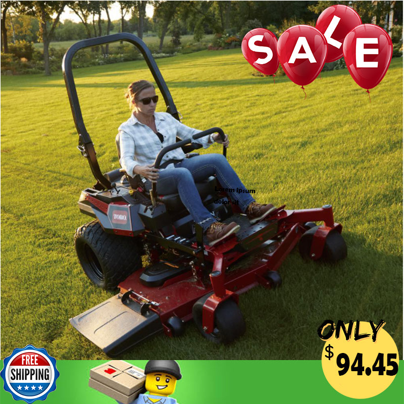 ?Limit 1 per person?Commercial V-Twin Gas Dual Hydrostatic Zero Turn Riding Mower