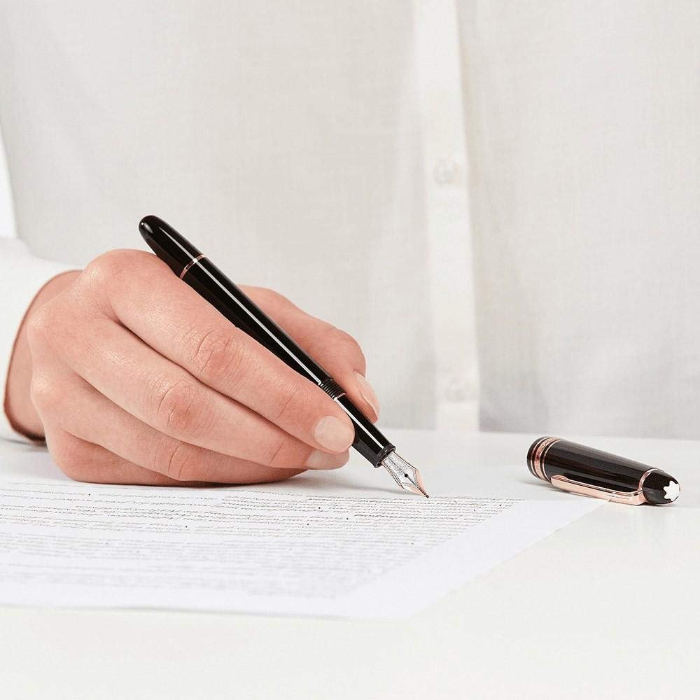 MontBlanc Meisterstuck Black Fountain Pen