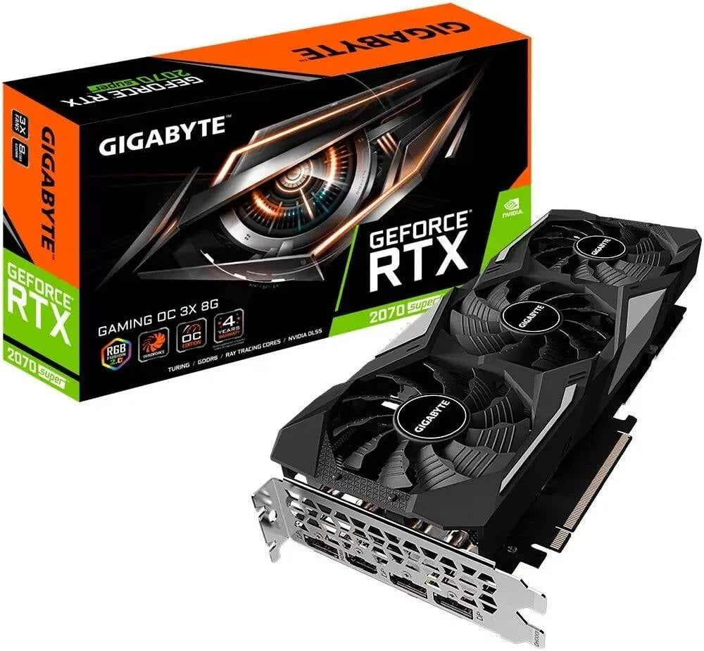 RTX 2070 SUPER GAMING OC 8G GRAPHICS CARD, 3X WINDFORCE FANS, 8GB 256-BIT GDDR6, VIDEO CARD