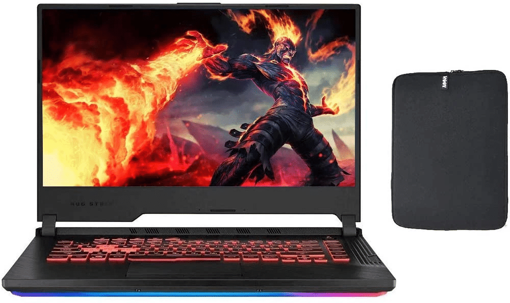 ASUS ROG G531GT 15.6 Inch FHD Gaming Laptop (9th Gen Intel 6-Core i7-9750H up to 4.50 GHz, 16GB DDR4 RAM, 512GB SSD + 1TB HDD, GeForce GTX 1650, RGB Backlit Keyboard, Windows 10) (Black)