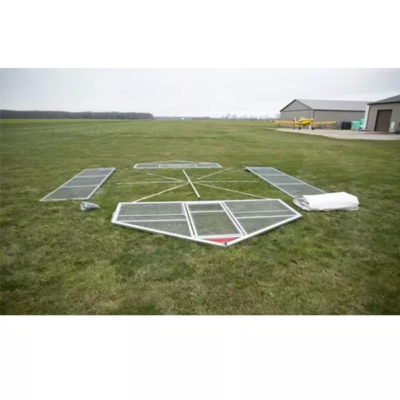 GALVANIZED METAL CHICKEN COOP
