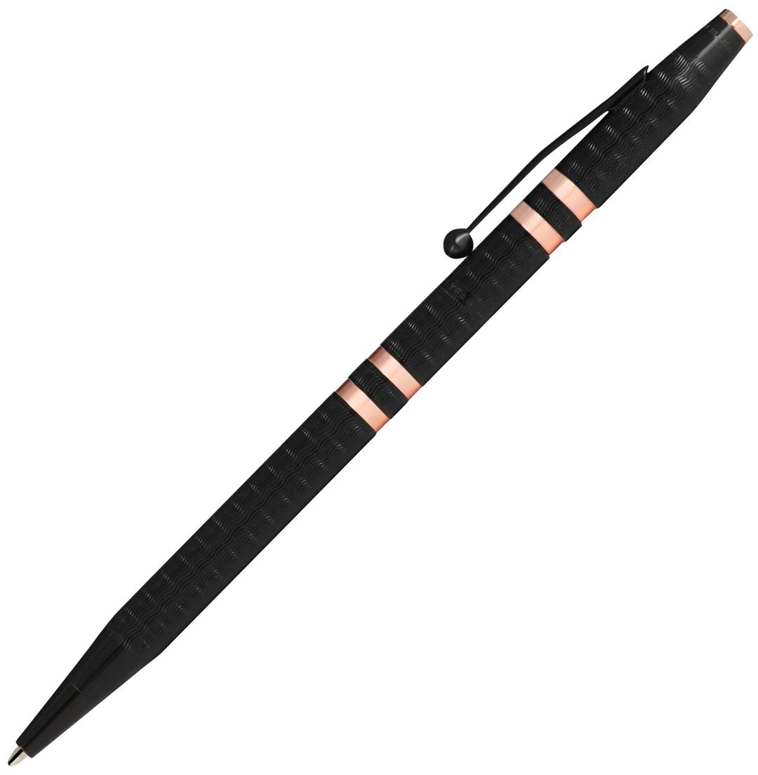 Cross 175th Anniversary Classic Century Ball Point Pen - Brushed black w/ Rose Gold