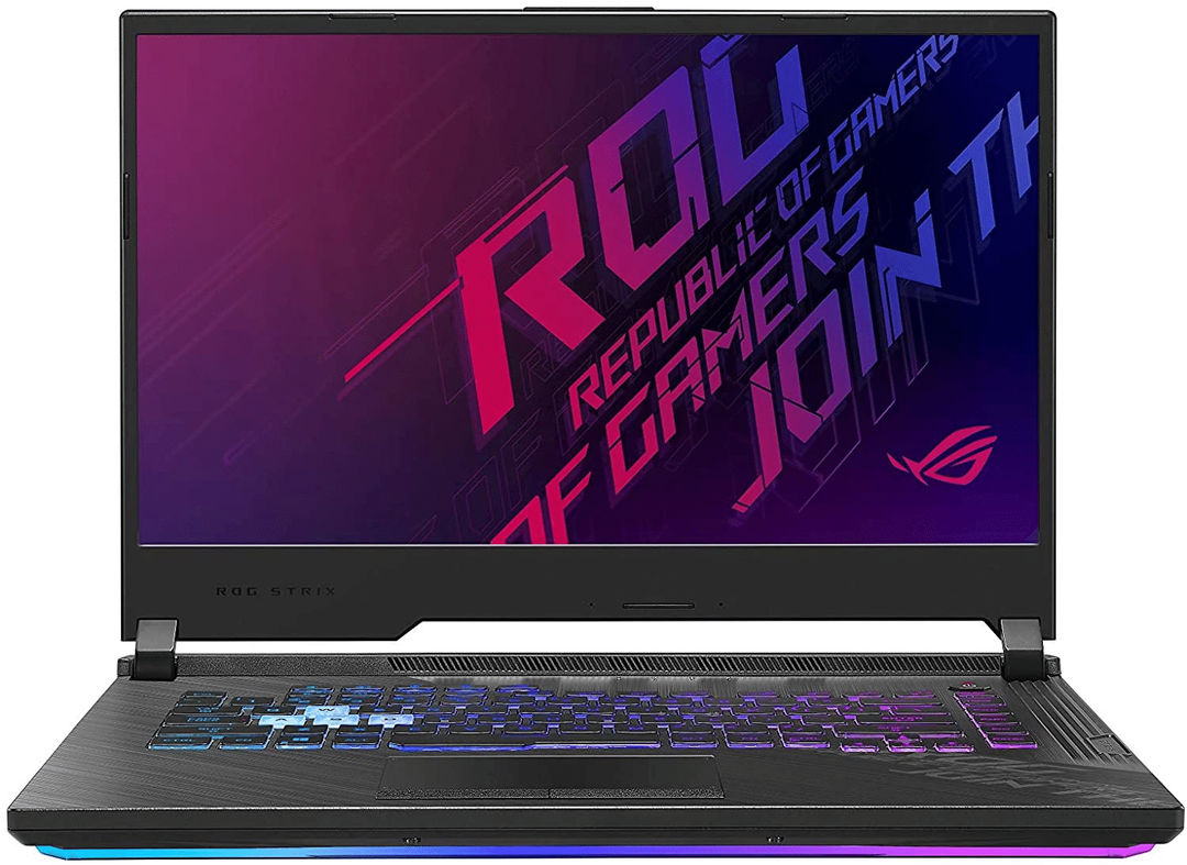 ASUS ROG Strix G15 Gaming Laptop, 15.6?240Hz FHD IPS Type Display, NVIDIA GeForce RTX 2070, Intel Core i7-10750H, 16GB DDR4, 1TB PCIe NVMe SSD, RGB Keyboard, Windows 10, Black, G512LW-ES76