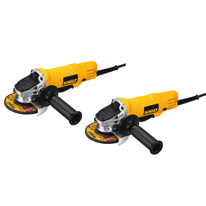 Dewalt Small Angle Grinder – 4 1/2″ – 7.5 A – Set of 2