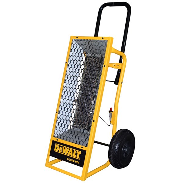 Dewalt Radiant Propane Heater – 45,000 BTU – 1125 sq ft