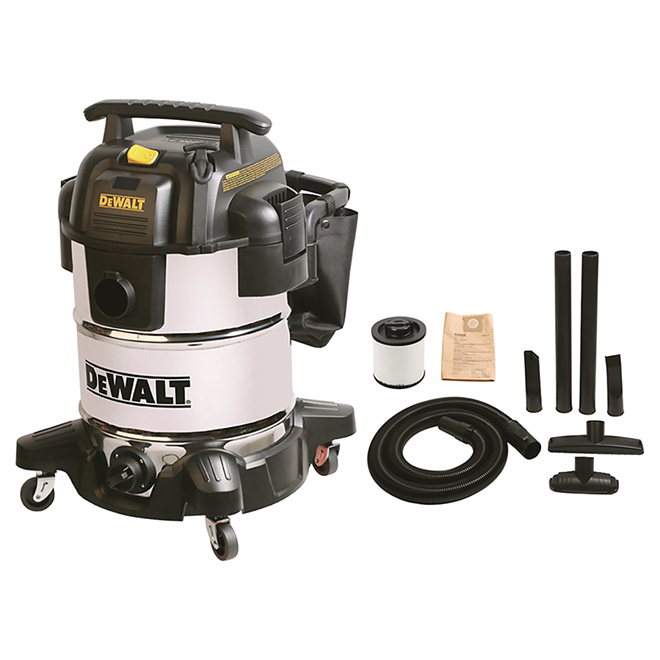 Dewalt Wet and Dry Vacuum – 5 HP – 10-gal. – Accessories Included