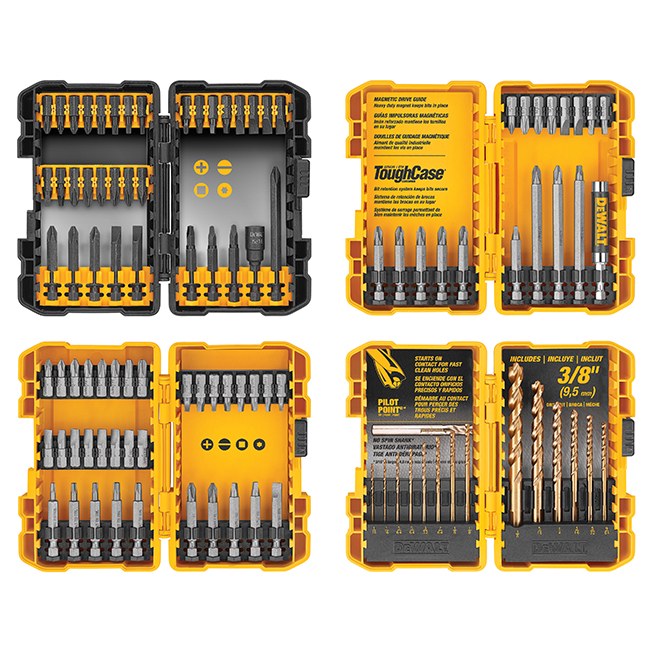 Dewalt Magnetic Accessory Set – 100 Pieces – Metal – Hard Protective Case