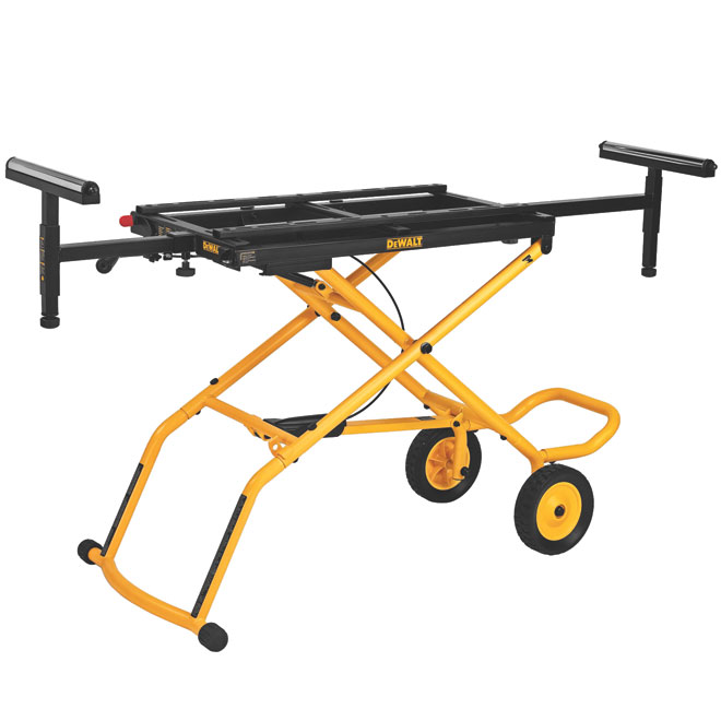 Dewalt Rolling Mitre Saw Stand – Adjustable – Black and Yellow – Steel