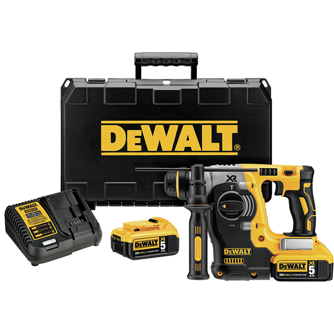 Dewalt Rotary Hammer Kit SDS Plus – 20 V Max 1” – L Shape