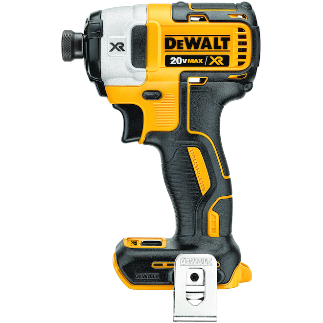 Dewalt XR 20-Volt Max Cordless 4-Tool Combo Kit with Batteries and Charger – Brushless Motor – Variable Speed