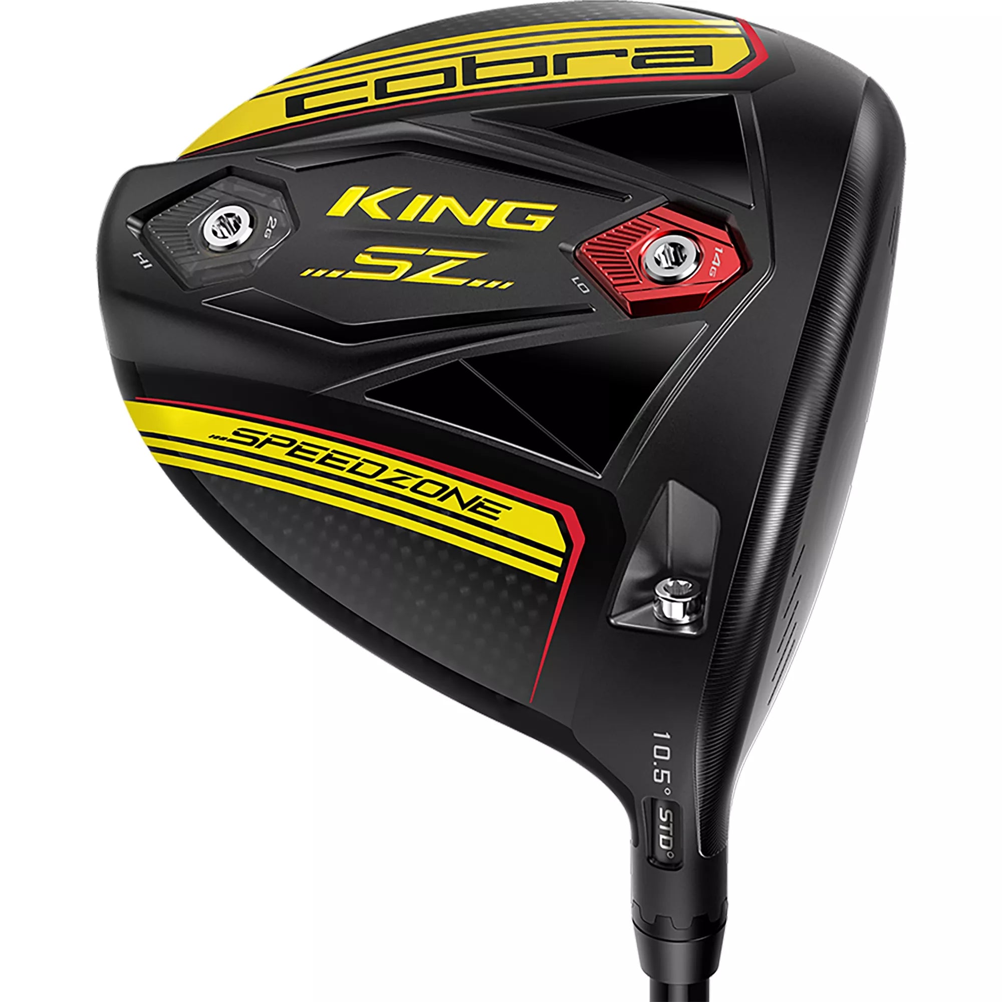 Cobra KING Speedzone Driver – Black/Yellow