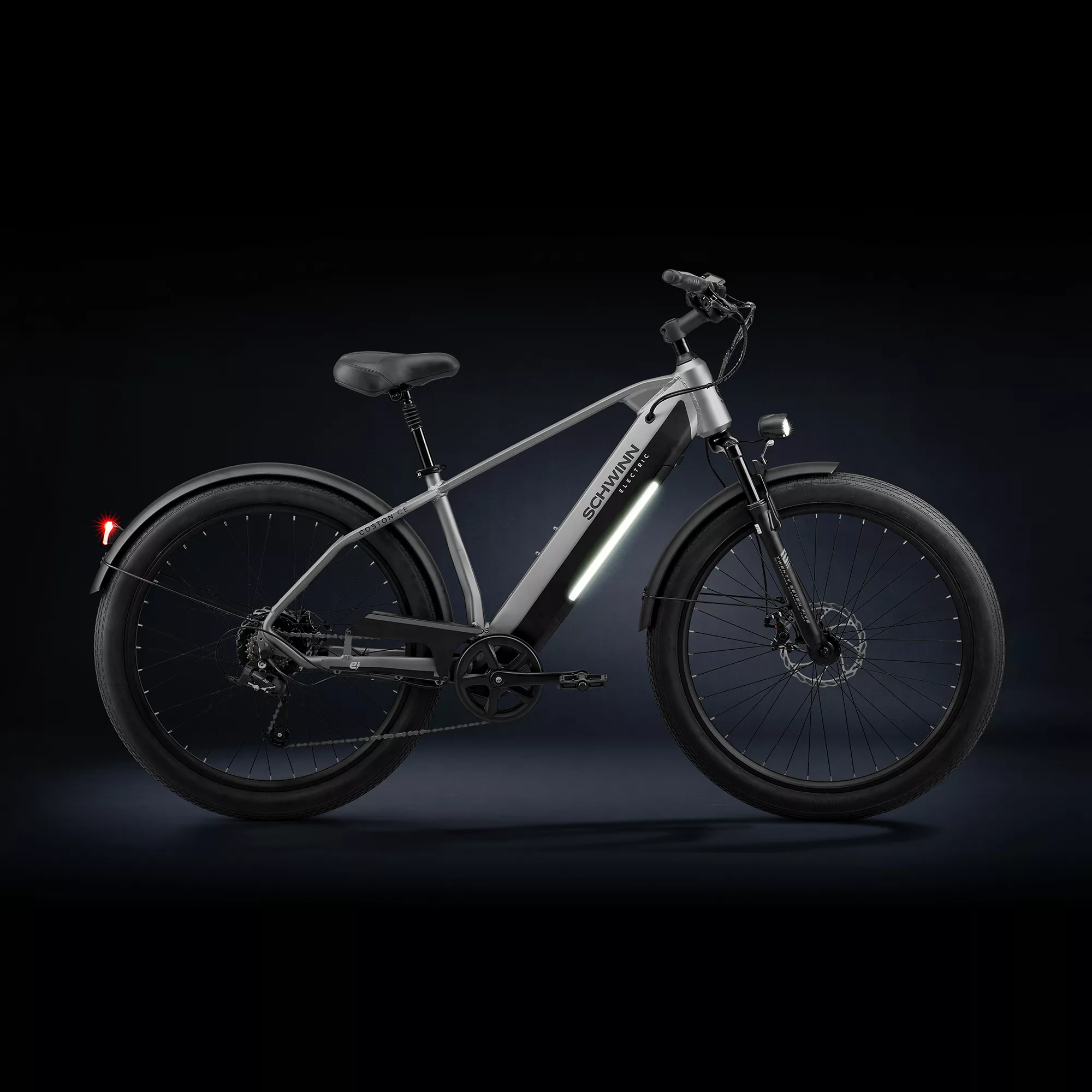 Schwinn Adult Coston 27.5�� CE Electric Hybrid Bike