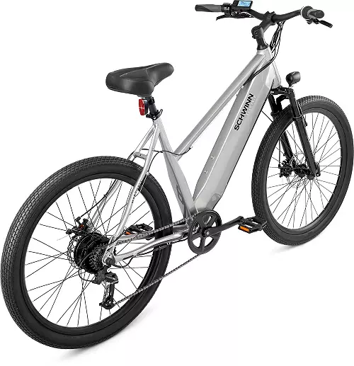 Schwinn Adult Marshall 27.5�� Step-Thru Electric Hybrid Bike