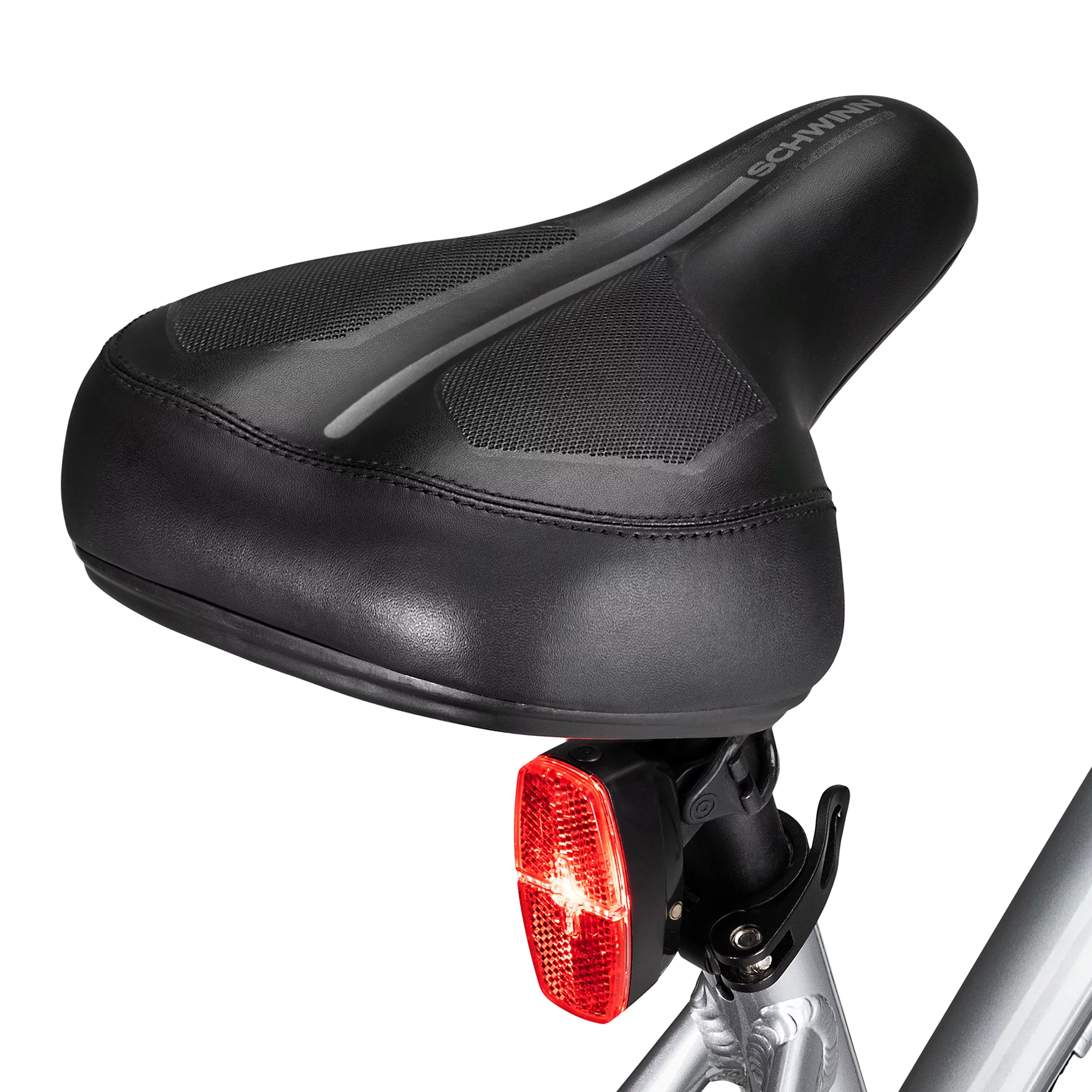 Schwinn Adult Marshall 27.5�� Step-Thru Electric Hybrid Bike