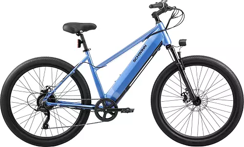 Schwinn Adult Marshall 27.5�� Step-Thru Electric Hybrid Bike