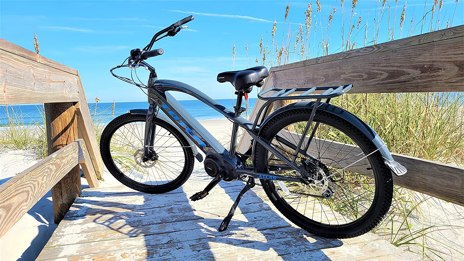 Totem Atlas 350W Electric Beach Cruiser Bike 26