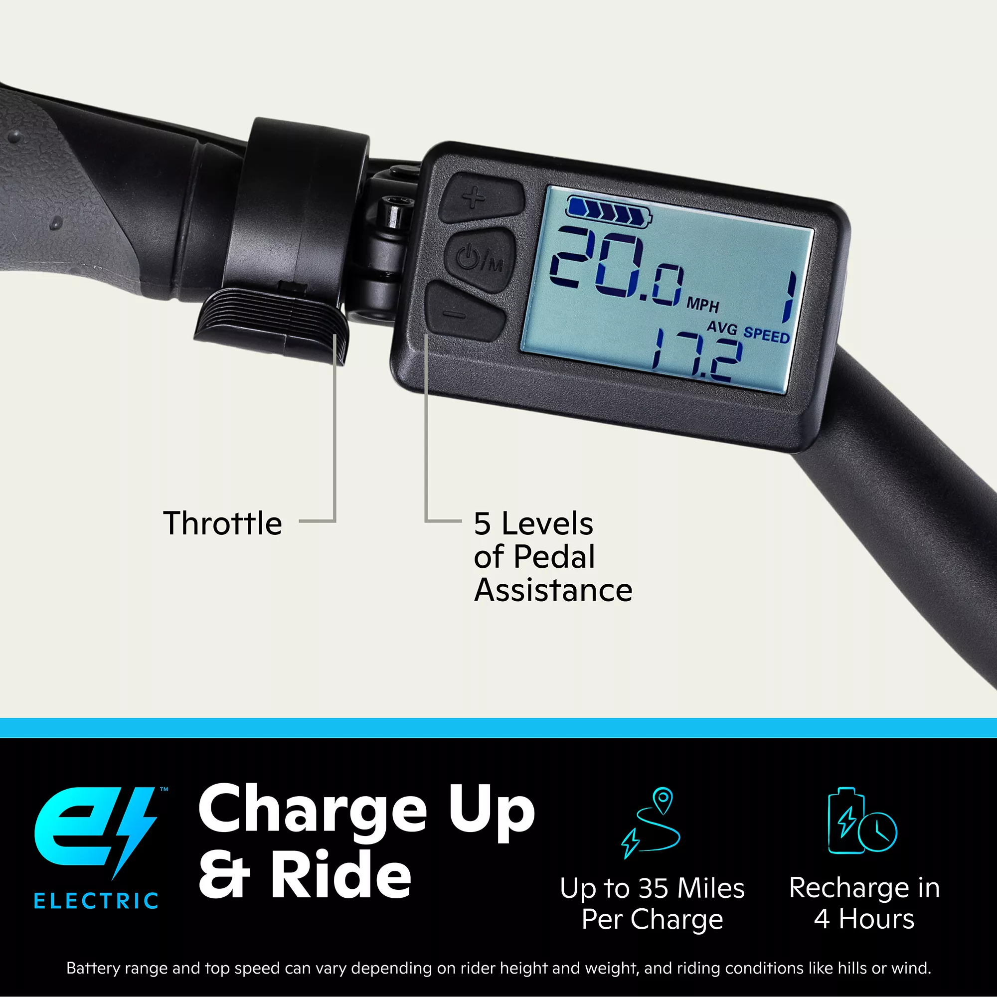 Schwinn Adult Coston 27.5�� CE Step-Thru Electric Hybrid Bike