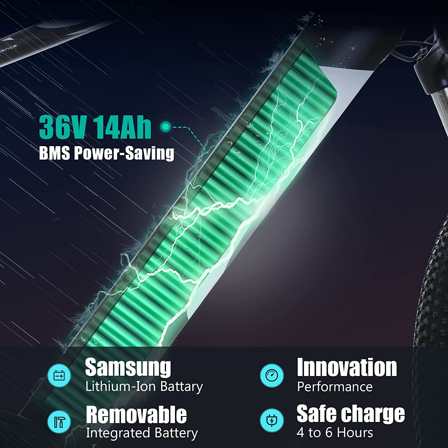 Totem Osprey Electric Bike for Adults, 27.5