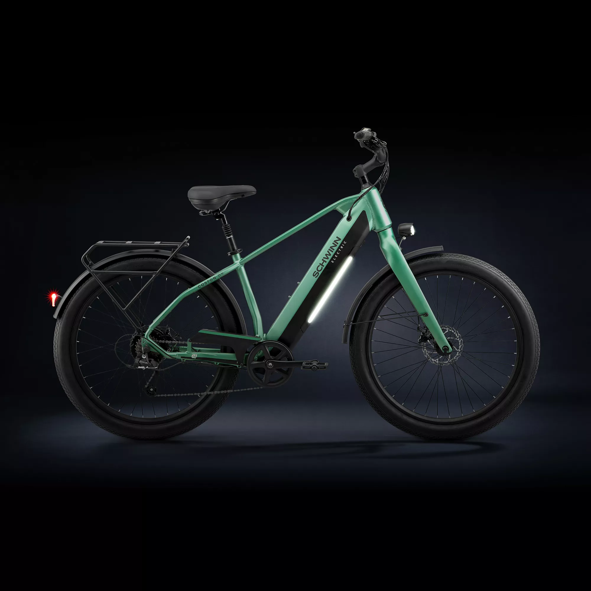 Schwinn Adult Coston 27.5�� DX Electric Hybrid Bike