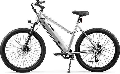Schwinn Adult Marshall 27.5�� Step-Thru Electric Hybrid Bike