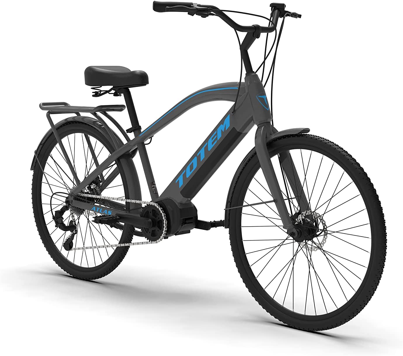 Totem Atlas 350W Electric Beach Cruiser Bike 26