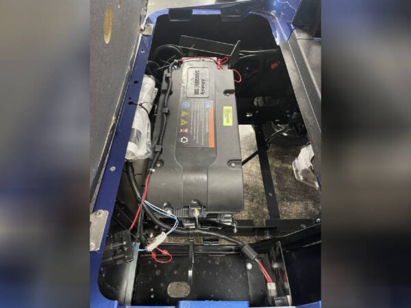 2022 E-Z-Go Golf Carts All Express S4 ELiTE Lithium Electric Blue For Sale