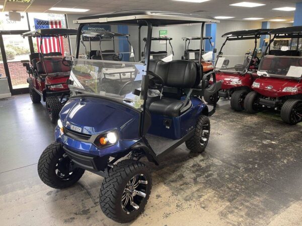 2022 E-Z-Go Golf Carts All Express S4 ELiTE Lithium Electric Blue For Sale