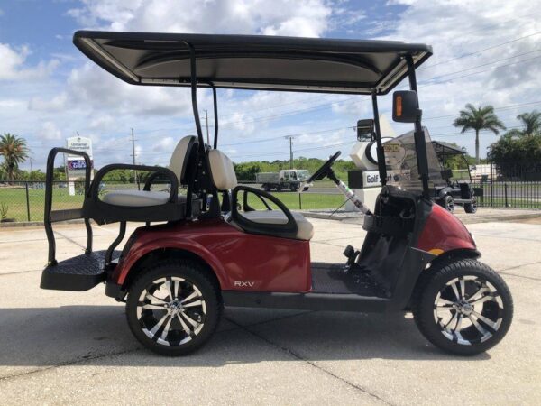 2022 E-Z-Go Golf Cart Freedom® RXV® 48V Electric Inferno Red For Sale