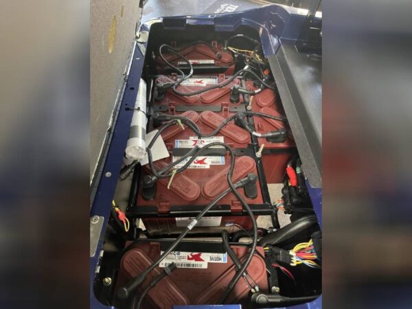 2022 E-Z-Go Golf Carts All Express S4 72-volt Electric Blue For Sale