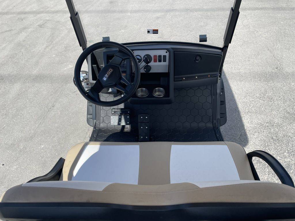 New 2022 E-Z-Go All Express S4 Gas Bright White For Sale