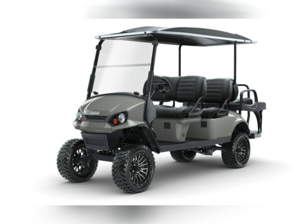 New 2022 E-Z-Go Golf Carts All Express L6 72V Electric Slate