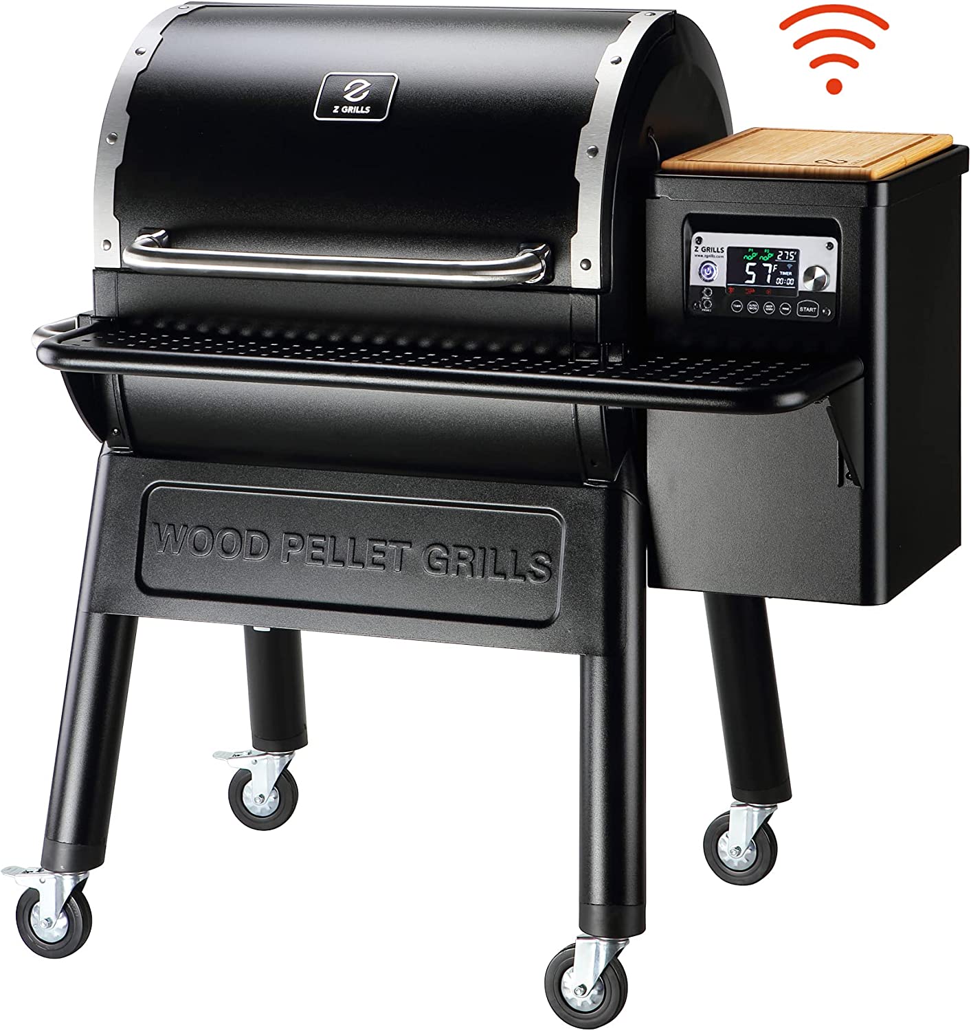 Z GRILLS Wood Pellet Grill & Smoker, Cooking Area, 573 sq.in, 6002E