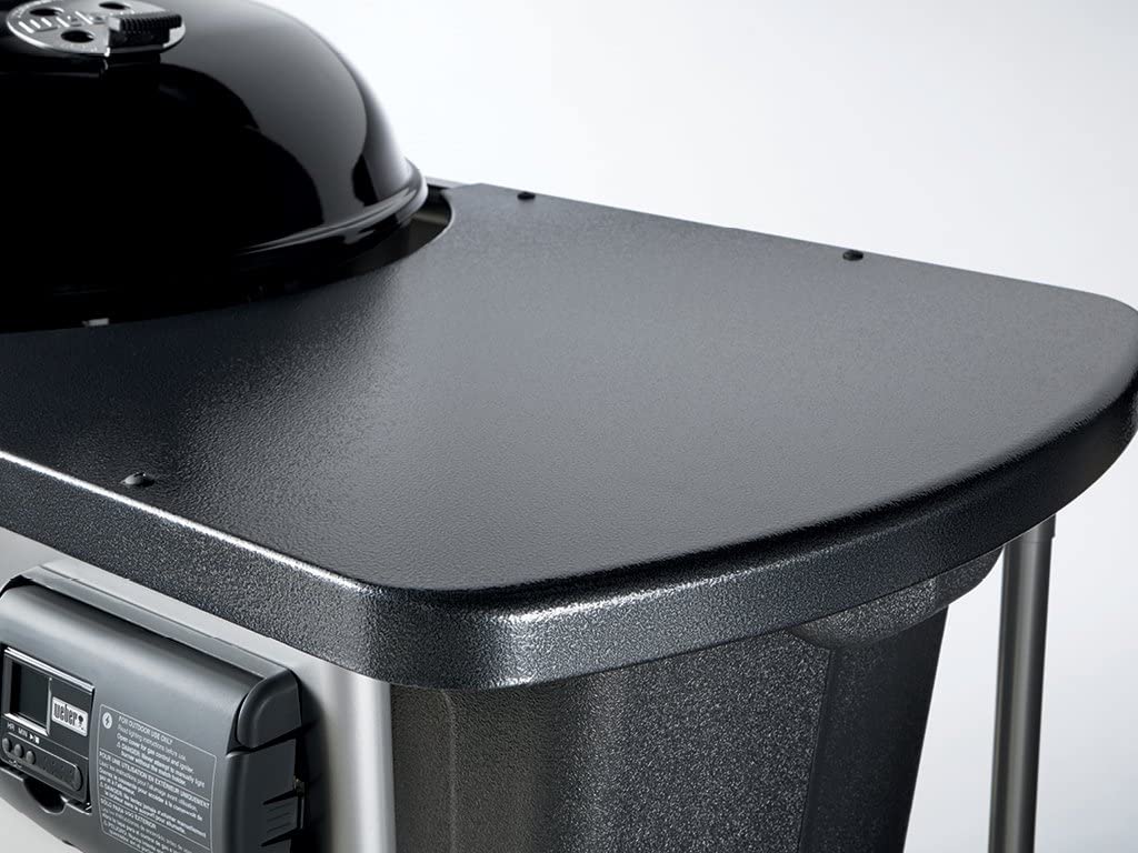 Weber Performer Deluxe Charcoal Grill, 22-Inch, Touch-N-Go Gas Ignition System, Black