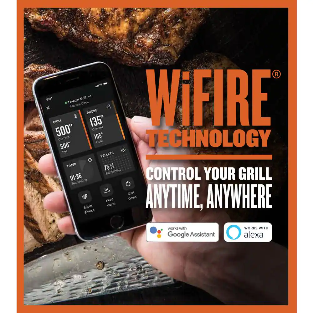 20lb Signature Blend and 20lb Mesquite Wood Pellets (2-Pack)