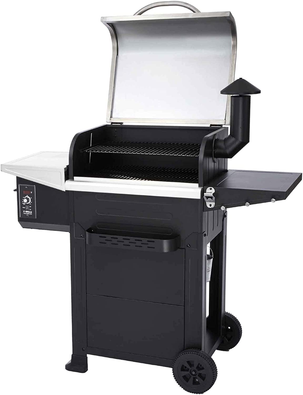 Z GRILLS Wood Pellet Grill & Smoker, Cooking Area, 573 sq.in, 6002E