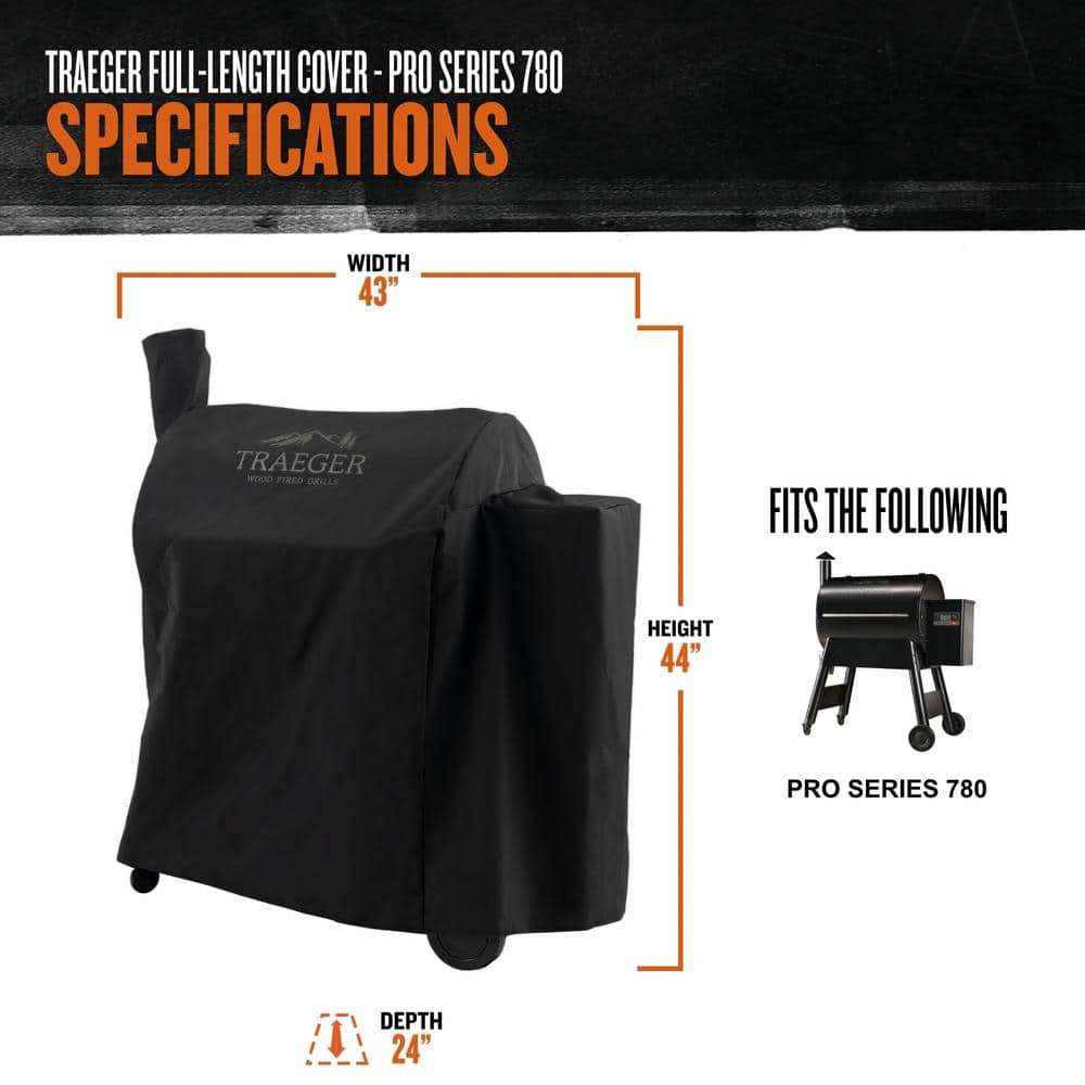 Full Length Grill Cover for Pro 780 Pellet Grill