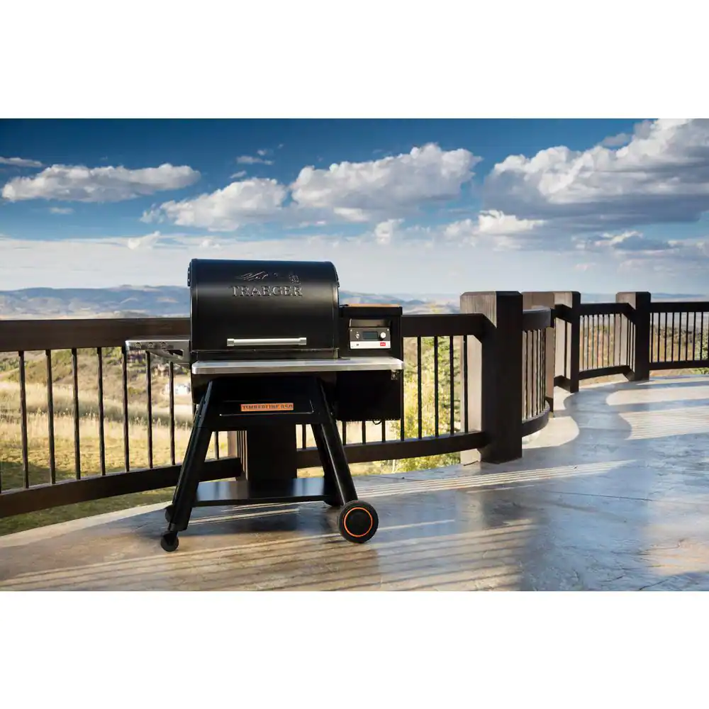 Timberline 850 Wifi Pellet Grill and Smoker in Black