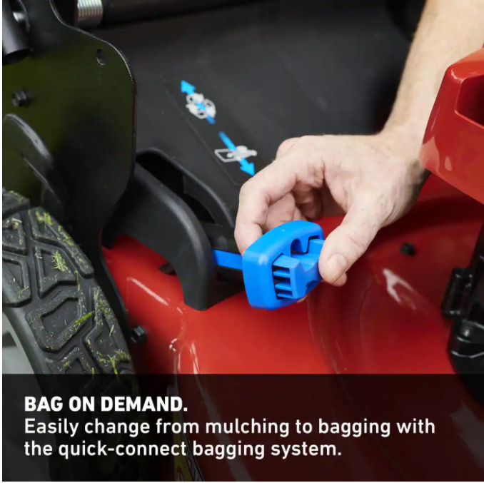 Recycler 22 in. Briggs & Stratton Personal Pace Electric Start, RWD Self Propelled Gas Walk-Behind Mower with Bagger