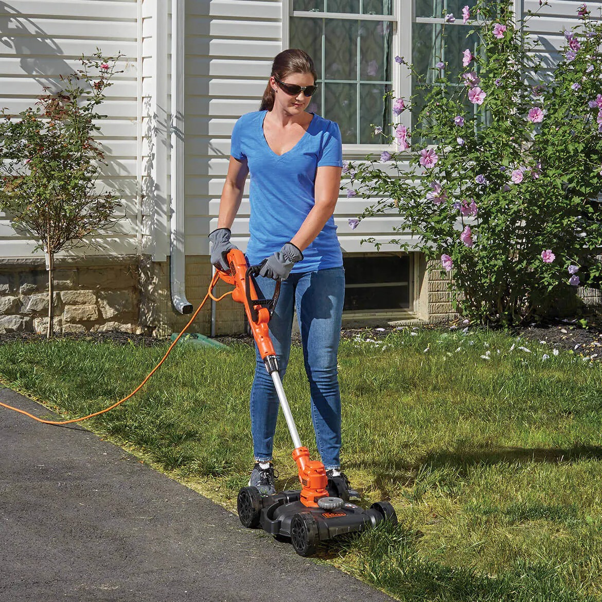 12-Inch 6.5-Amp 3-in-1 Compact Electric Lawn Mower