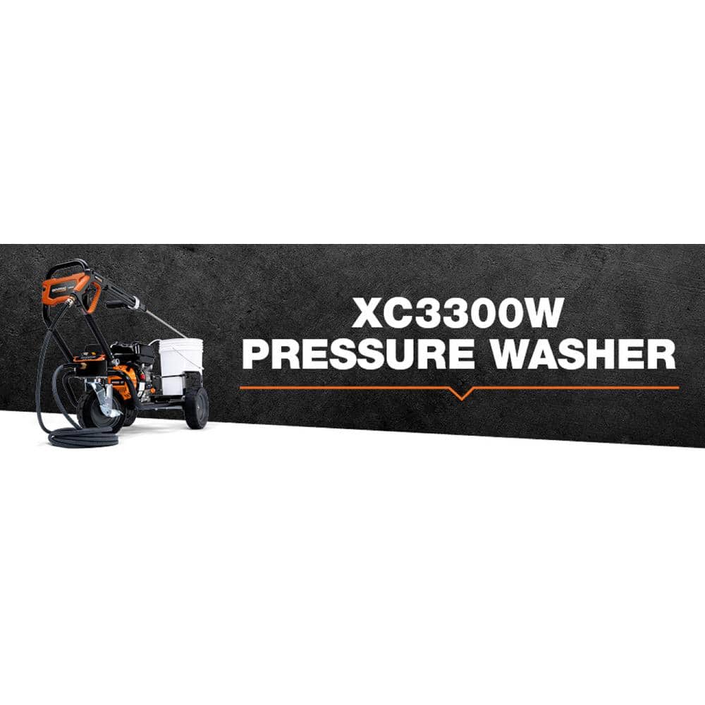 XC Series 3300 PSI 3.0 GPM Commerical Grade Gas Pressure Washer (49-StateCSA)