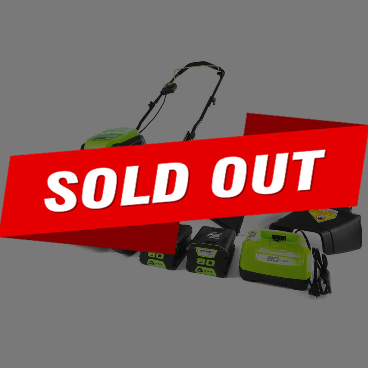 80-Volt 21-Inch 3-in-1 Cordless Lawn Mower Kit