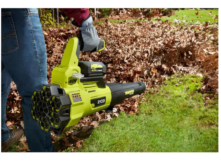 40V Brushless 20 in. Walk Behind Self-Propelled Mower/String Trimmer/Leaf Blower with (2) Batteries and (2) Chargers