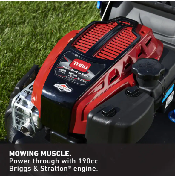 21 in. Super Recycler Personal Pace SmartStow 190 cc Briggs with Electric Start Walk Behind Mower