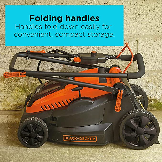 BLACK+DECKER 40V MAX* Cordless Lawn Mower, 16-Inch (CM1640)