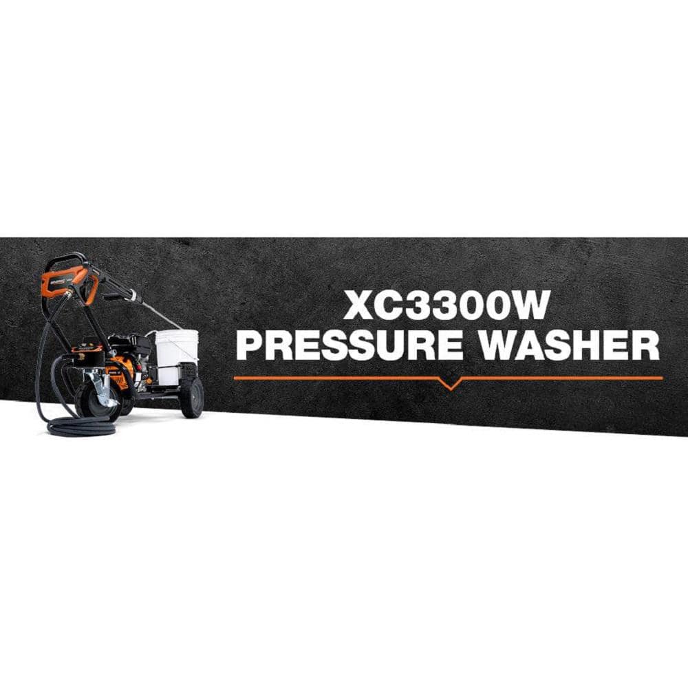 XC Series 3300 PSI 3.0 GPM Commerical Grade Gas Pressure Washer (49-StateCSA)