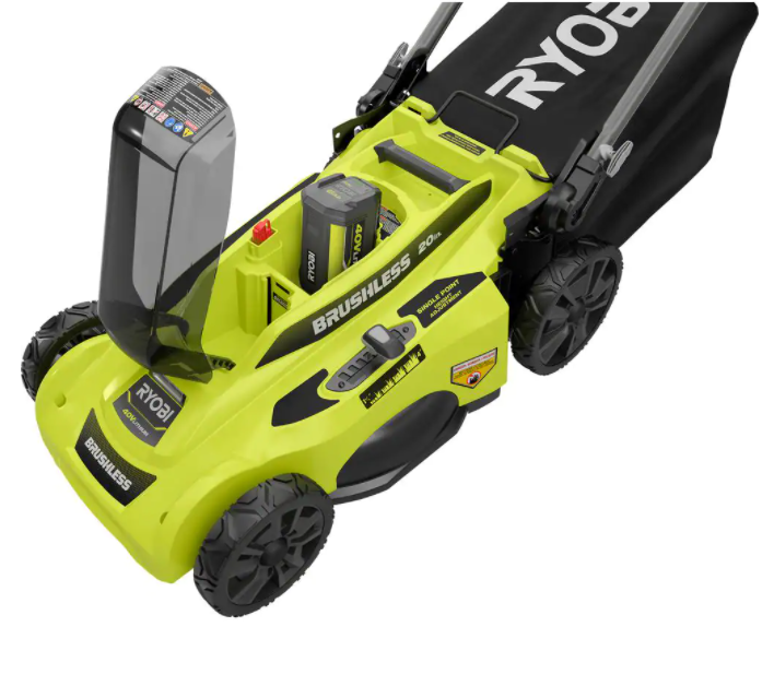 40V Brushless 20 in. Cordless Battery Walk Behind Push Lawn Mower & Trimmer with 6.0 Ah Battery & Charger save $320